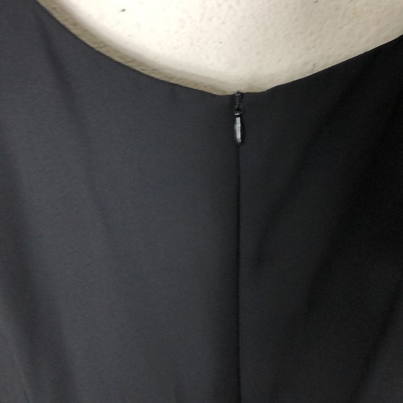 VINTAGE MEVISTO BLACK CREW SLEEVELESS SHIFT DRESS 10 - Picture 7 of 8